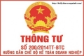 Thông tư 200/2014/TT-BTC